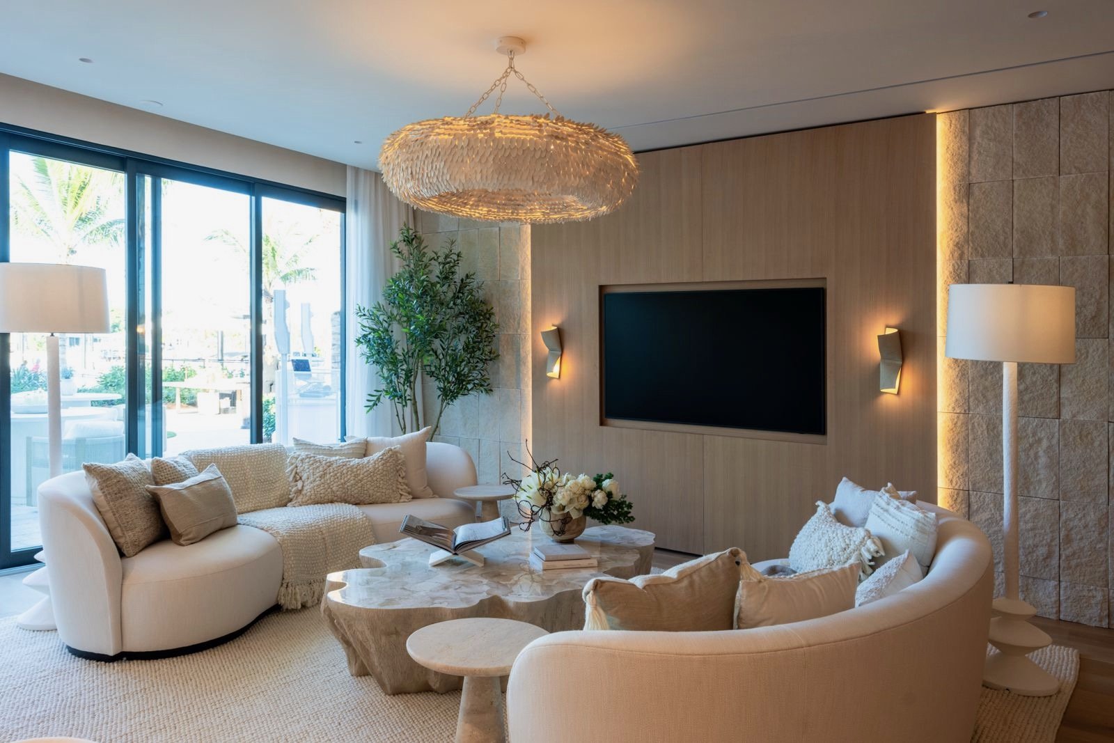 Living Room Media Wall
