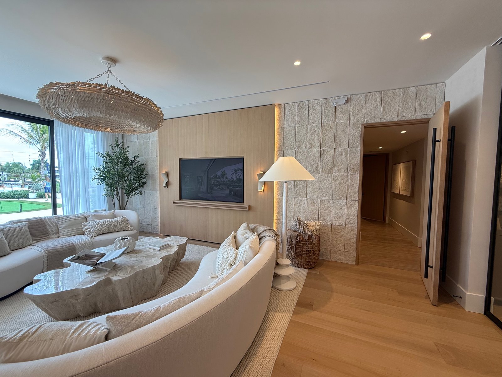 Living Room and Entry Hall