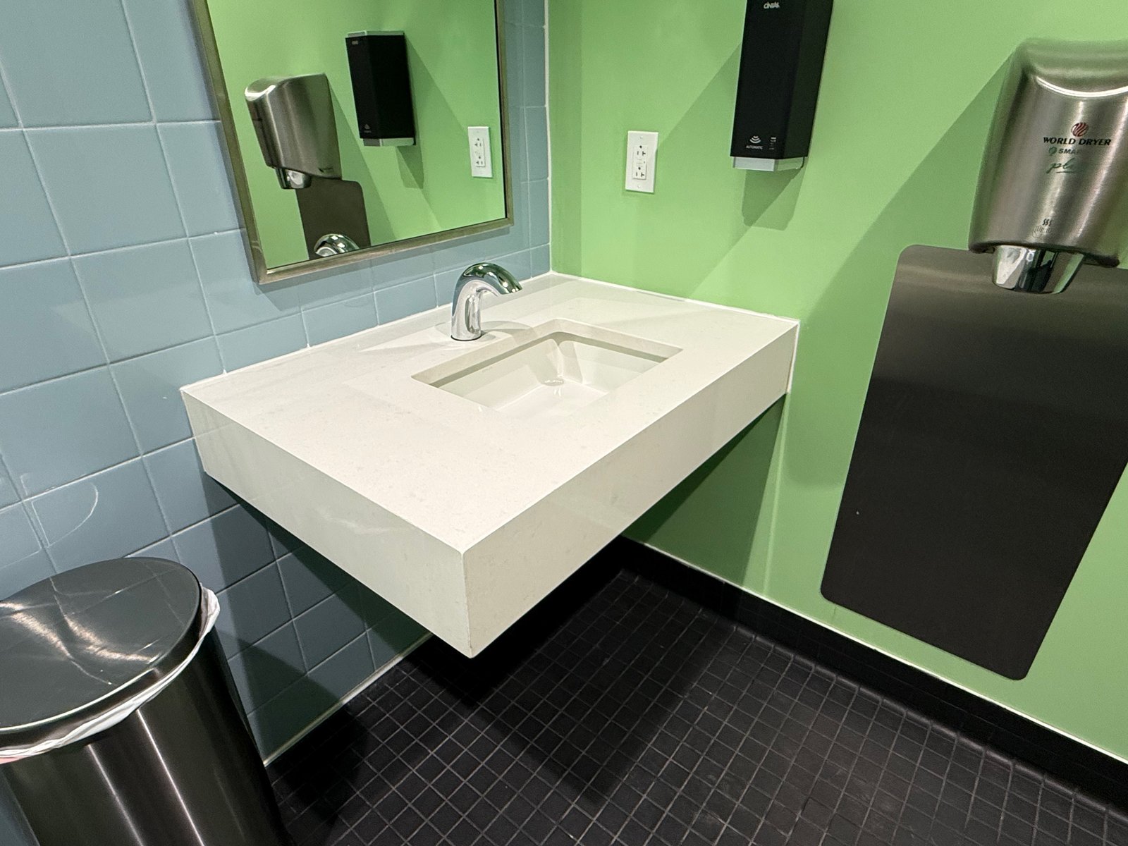 Wash Room Sink Detail