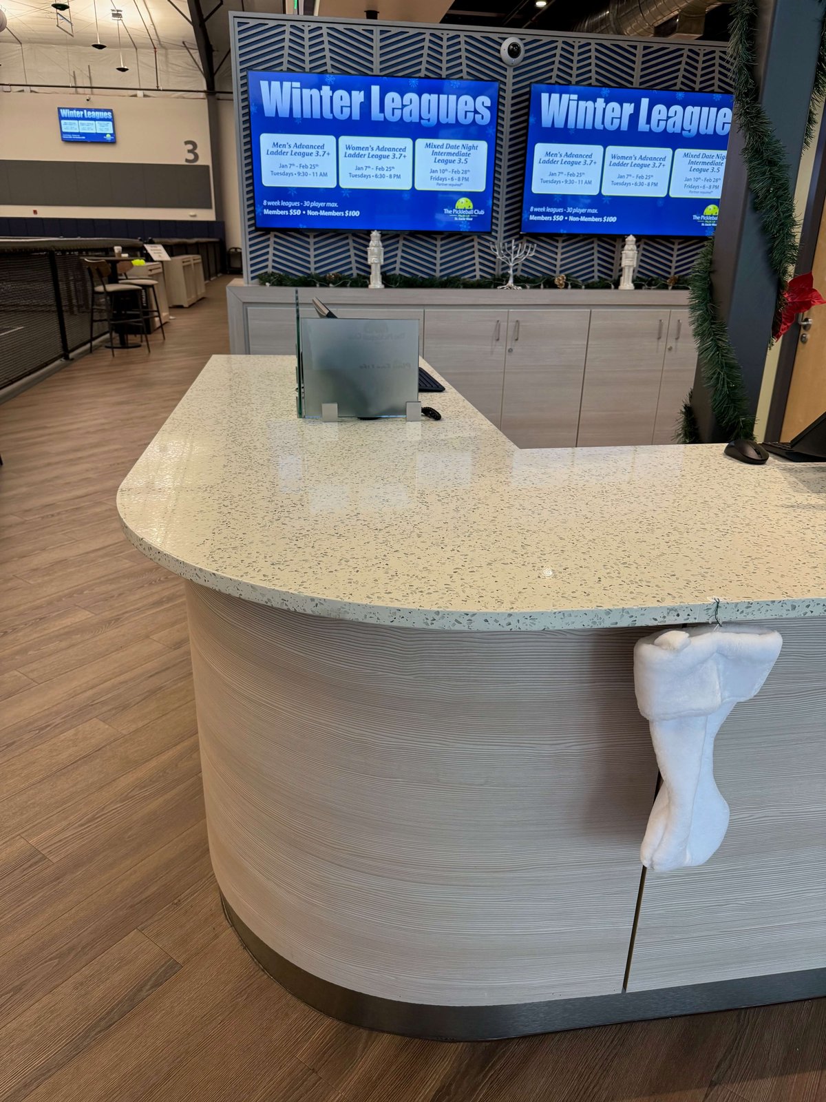 Pickleball PSL-Case Reception Desk
