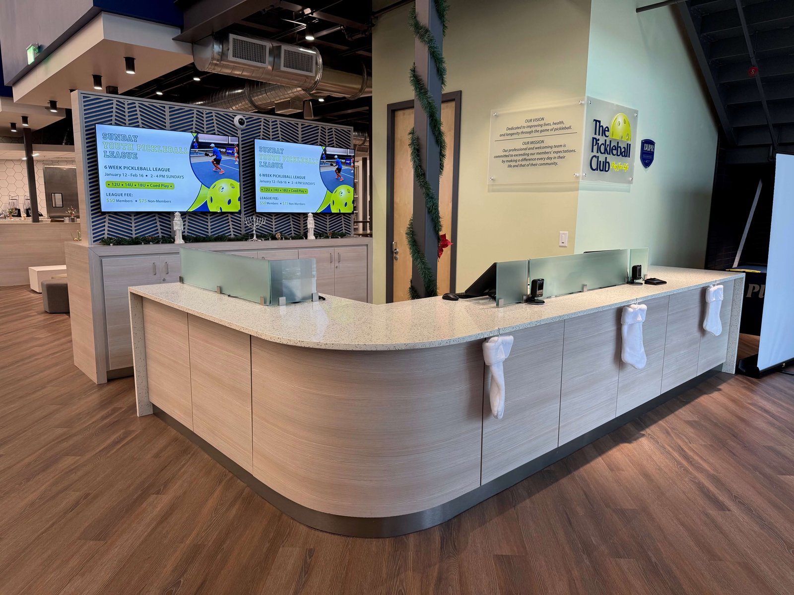 Pickleball PSL-Case Reception Desk