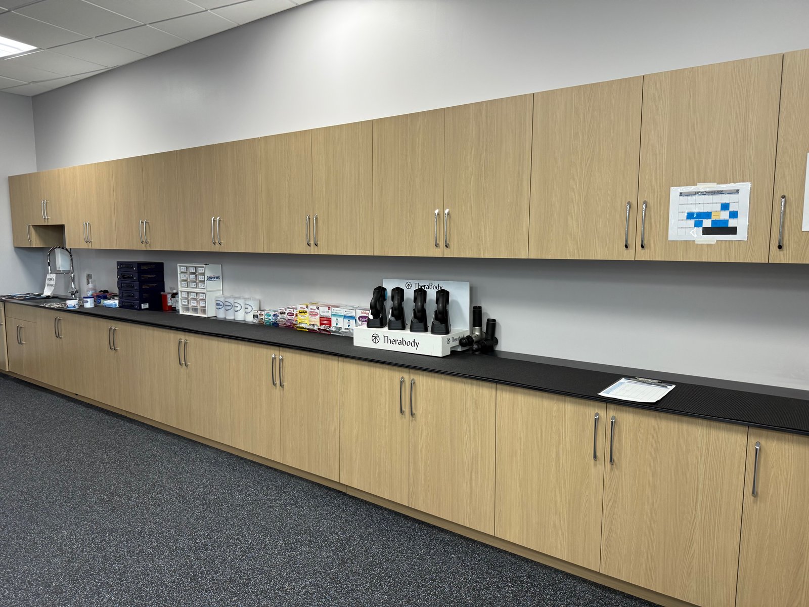 Athletic Training Room Cabinetry