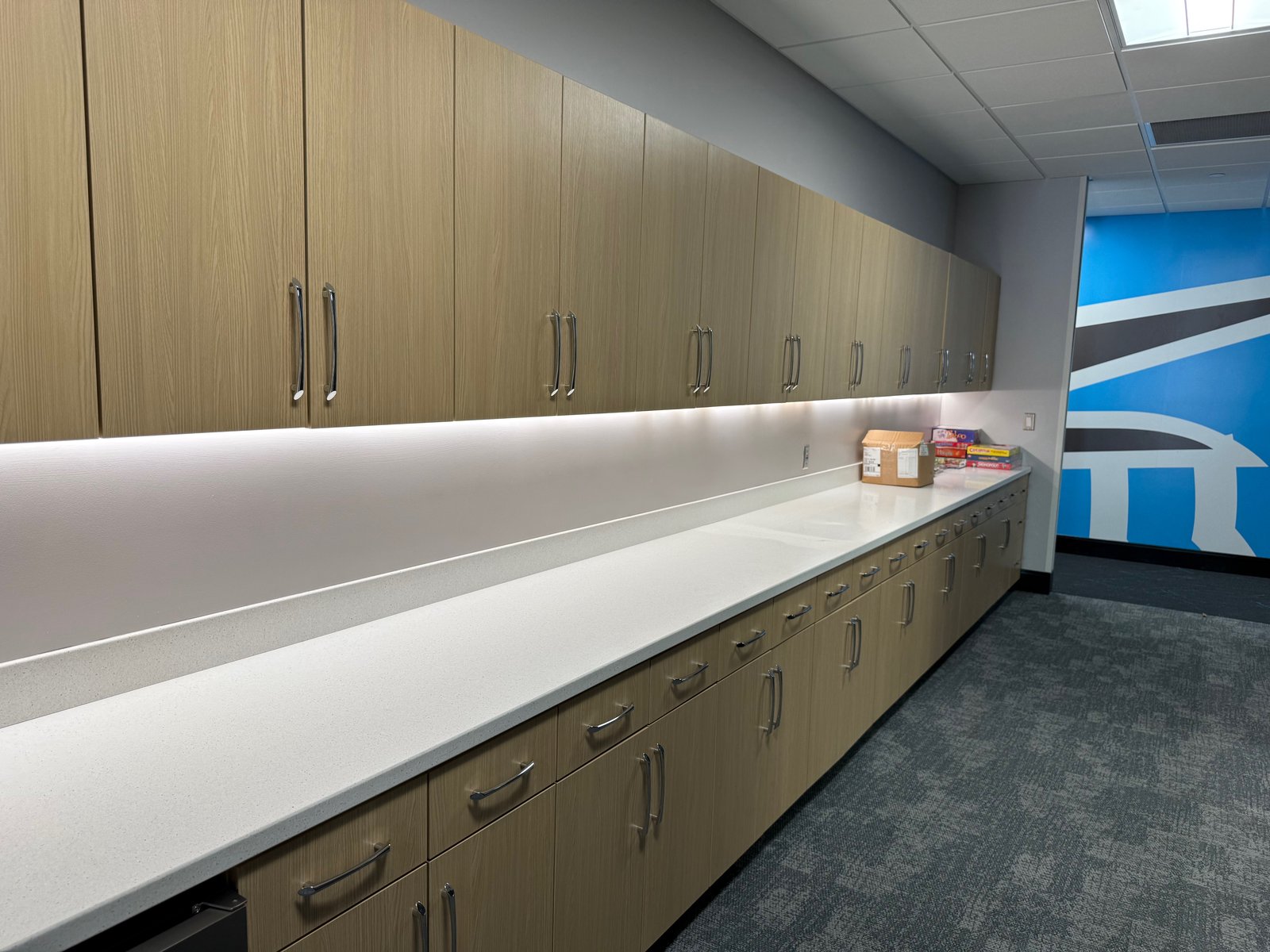 Team Room Storage Cabinetry